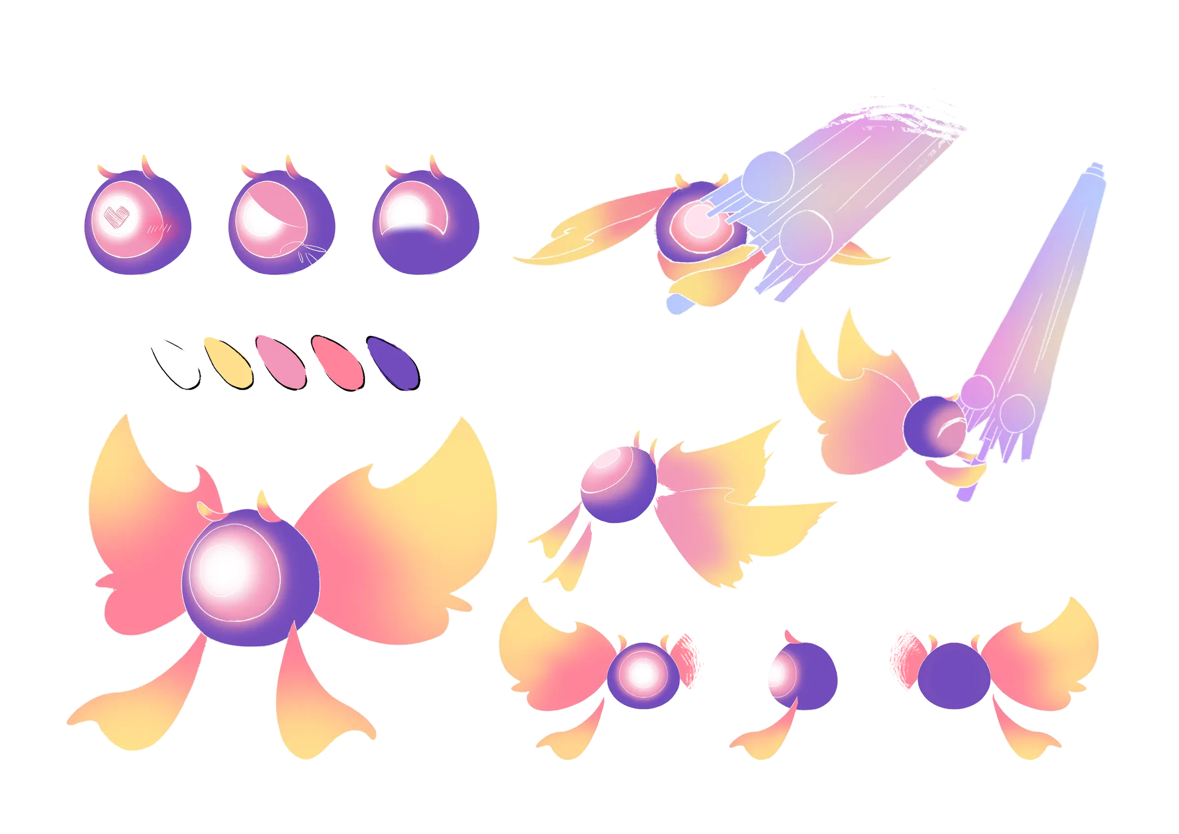Iridescent Wings — Thiết kế nhân vật 02